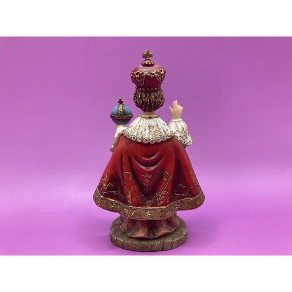 Infant of Prague Santo Nino Doll Statue - Picture 3 of 6